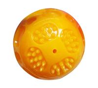 Dog Balls - Anti Stress Squeaky Chew Toy, Durable Calming Teething Sphere, Bite Resistant Texture | Training Boredom Release Interactive Play Solution For Aggressive Chewer Puppy Indoor Beach Park Yar