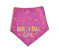 Dog Bandanas, Adorable Soft Birthday Boy Bandana Scarf, Outstanding Softness, Adjustable Bone Design, Cute Pet Accessory for Medium Puppies, Walking and Playtime