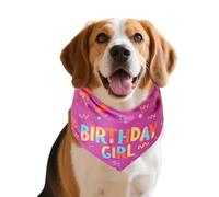 Dog Bandanas, Dog Birthday Boy Bandana Hat Toy, Soft Adjustable Bone Scarf, Cute Pet Supplies for Medium Puppies, Walking Parties Celebrations and Colorful Comfortable Design