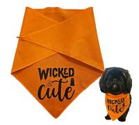 Dog Bandanas Halloween, Breathable Pet Scarf, Comfortable Halloween Bandana for Medium Large Dogs, All Season Puppy Costume Accessory, Perfect for Pets, Parties, Photos, 11.81x21.65x15.75 in