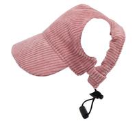 Dog Baseball Hat, Pet Sun Hat, Adjustable Design Ear Holes Outdoor Sport Walking Hiking Climbing, Comfortable Beach Visor, Puppy Caps for Travel Adventure Activities, 9.84-13.78in