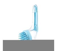 Dog Bath Brush, Cat Massage Scrubber with Built-In Soap Dispenser, Gentle Pet Grooming Tool, Refillable for Travel, Home, Beach, Swimming Pool, Groomers, 7.09x2.76x2.95 inches