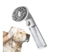Dog Bath Brush, Dog Brush | Grooming Scrubber For Pets, Shampooing Cat Dogs, Washing Brushes, Silicone Comb Massage & Pouring, Long-Course Soothing Cleaning Tool, Pet Massage Brushes Supplies
