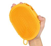 Dog Bath Brush - Silicone Pet Grooming Brush, Shower Brushes for Gentle Cleaning and Grooming Handheld Scrubber for Dogs Cats Care for Pet Parents Animal Lovers Groomers Rescue