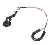 Dog Bathing Tether - Stainless Steel ABS Nylon 62 cm | Puppy Tub Restraint, Pet Grooming Leash | Suction Cup Hook For Dog Cat Shower, Nail Cutting, Bathing, Washing, Grooming Safety