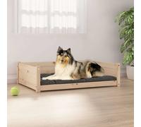Vidaxl Lit Pour Chien 65,5x50,5x28 Cm Bois De Pin Solide