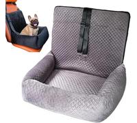 Dog Bed for Car,Car Seat Dog Bed,Multi-Function Safety & Comfortable Portable Dogs Cars Beds with Adjustable Leashes,Removable Washable Non-Slip Pet Booster Seat (Gray, 76*52*57cm/29*29*22inch)