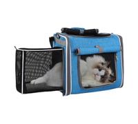 Dog Bike Basket Carrier | Soft-Sided Ventilated Dogs Bikes Carriers Backpack,Backpack Featuring Ventilation Adjustable Transport for Walking Travel Carrying