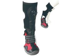 Dog Boots Adjustable No Knuckling Paw Support with Non Slip Sole