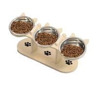 Dog Bowls Elevated, Non-Slip Water Feeder Station, Dog Food Stand Raised Cat Dishes, Feeder with Anti-Spill Design Feature, Dish for Feeding Kitten Puppy Balcony Living Room Apartment Indoor Outdoor