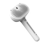 Dog Brush for Grooming - Cat Detangling Comb with Built-In Spray Function | Pet Spray Hair Removal Comb | for Small Medium Animals, Water Tank Release Button Removes Tangles & Loose Hair
