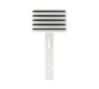 Dog Brush for Shedding, Pet Grooming Brush, Ergonomic Puppy Supplies, Soothing Massage Experience, for Home Care, Shower Massaging, Bath Detangling, Dematting, and Massage, 19x10x4.5cm