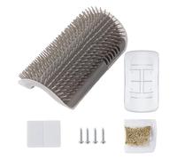Dog Brush for Shedding - Space Saving Reusable Tool, Standard Size with Retractable Bristles, Premium Stainless Steel, Self-cleaning Mechanism, Grooming Comb for Small Medium Large Puppy