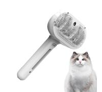 Dog Brush Grooming, Cat Detangling Comb, Built-In Spray Function, Pet Hair Removal Tool, Non-Slip Handle, Gentle & Effective, Shedding & Care, 7.5cm/2.95inches