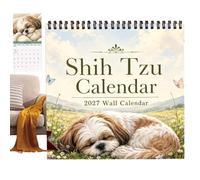 Dog Calendar For Wall - 12 Month 2027 Date Scheduling Planner