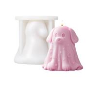 Dog Candle Mold, Silicone Animal Mold, 3D Resin Craft
