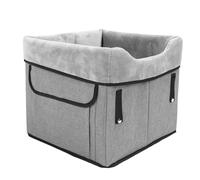 Dog Car Seat for Small Dogs | Portable Booster Seat with Adjustable Strap & Oxford Fabric | Pet Travel Carrier for Cars/Road Trips/Commuting