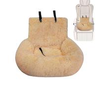 Dog Car Seat, Soft Puppy Car Seating, Non Slip Detachable Design, Comfortable Secure, Easy to Install, Ideal for Daily Commuting, Vet Visits, and Outdoor Adventures