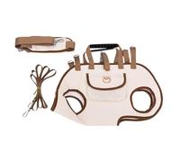 Dog Carrier, Puppy Sling Bag, Soft Breathable Fabric and Secure Adjustable Fit, Waterproof Cat Sling for Hiking, Walking, Camping, Kitten, Dog, Small, Animals Outdoor Use