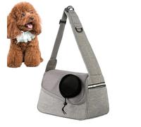 Dog Carrying Sling, Pet Sling Carrier Bag, Dog Shoulder Bag, Puppy Carrier Sling, Cat Sling Carrier, Breathable Pet Carrier, Travel Pet Sling, Small Dog Carry Bag, Dog Bag with Pocket, Hands- Pet