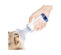 Dog/Cat Aerosol Inhaler Spacer Chamber To Help with Breathing for Feline with Asthma 2 Sizes of Mask Will Fit all Cats or Dog -GSL