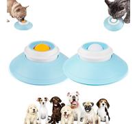 Dog & Cat Lick Bowl Slow Feeder, Non-Slip Interactive Lick Toy for Dogs, Enrichment Treat Bowl for Calm Feeding Time (2PCS)