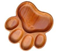 Dog Cheese Board - Wooden Charcuterie Platter Serving Tray for Snacks