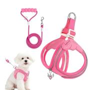 Dog Chest Harness Waterproof Comfortable Reflective Strips Walking Small