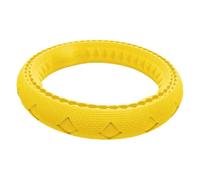 Dog Chew Ring Toy - Soft Rubber Theth & Biting Toy | Outil de dressage durable pour chiots et chiens, aide à soulager l'ennui, encourage le jeu et favorise la santé dentaire