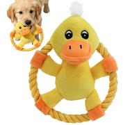 Dog Chew Rope | Animal Shape Throw Training Activities with Squeaker