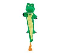 Dog Chew Toy - 60cm Plush, Interactive Rope Plays, Built In Squeakers, | Interactive Dog Chew Toy - 60cm Plush with Built-In Squeaker | Rope Play Accessory for Training Exercise and Pet Entertainmen