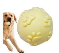 Dog Chew Toy Ball, Squeaky Bouncy Puppy Teething, 6*6*5cm /2.36*2.36*1.97 Inches, with Play Ball System, Interactive Training Toy Gear, Versatile Dog Entertainment Accessory for Indoor Outdoor Use