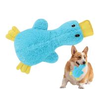 Dog Chew Toy Plush, Adorable Cartoon Duck, 14.57x9.45in Engaging Puppy Toy, Perfect Companion in Outings, Ideal Pulling and Biting, Fun for Small, Medium, Large Dogs