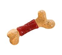 Dog Chew Toys - Aggressive Dog Chew Toys | Bone-Shaped Beef Scent Dogs Teething Game | Beef Scent Bone-Shaped Teething Game For Dogs | Realistic Puppy Chewing Toy For Boredom Relief Enrichment Trainin