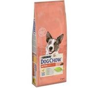 DOG CHOW Croquettes - Avec du Poulet - Pour chien adulte actif - 14 kg G