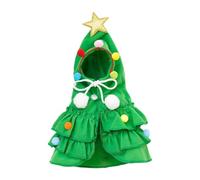 Dog Christmas Cape, Soft Warm Cute Comfortable, Tree Shaped | Cats Puppy Cape, Clothes Costume For Kitten Puppy, Party Festival, Winter Birthday, Holiday Dog Christmas