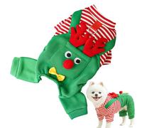 Dog Christmas Costume - Polyester, Christmas Reindeer Pet Outfit | Party Pet Dress Up For Dogs And Cats Party Gathering Holiday Photograph