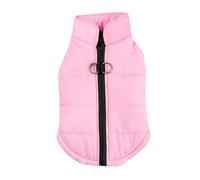 Dog Clothes Soft Pullover Pajamas for Small Medium Large Dogs Warm Thicken Jacket Pet Jumpsuit Winter Coat(Pink,XS)