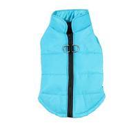 Dog Clothes Soft Pullover Pajamas for Small Medium Large Dogs Warm Thicken Jacket Pet Jumpsuit Winter Coat(Blue,S)