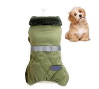 Dog Cold Weather Coats - Waterproof Windproof Double D Ring | Vest for Chilly Frosty Snowy Winter Cold Weather Outdoor Dog Walking Hiking Running Daily Morning Adventures Warm Insulated