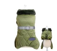 Dog Cold Weather Coats - Waterproof Windproof Double D Ring | Vest for Chilly Frosty Snowy Winter Cold Weather Outdoor Dog Walking Hiking Running Daily Morning Adventures Warm Insulated