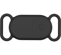 Dog Collar For Samsung Galaxy Smart Tag 2,Silicone Protective Case For Samsung Galaxy Smart Tag 2 Gps Detector,Support Samsung Galaxy Smart Tag 2 For Dogs And Cats (Black)