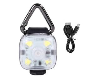Dog Collar Light - PP Silicone 3.35x1.18x0.55inch, LED Dog Light, USB Rechargeable | Waterproof 3 Modes, Night Dogs Walking, Clip on Dogs Lights for Running, Camping, Climbing, Daily Walking