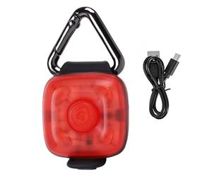 Dog Collar Light - Silicone PP 3.35 inches USB Rechargeable LED Safety Light, Waterproof 3 Mode Pet Night Visibility Clip | Dog Walking, Camping Outdoor Safety Beacon, Night Run Collar Accessory