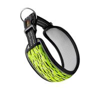 Dog Collar Reflective, Heavy Duty Padded Pet Collar, Adjustable with Reflection Strip, 0.59x9in Comfortable and Portable Design for Puppy Walking, Running, Indoor, Outdoor Use