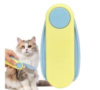Dog Comb - Cats Lice Comb, Foldable Double-Sided Pet Grooming Brush