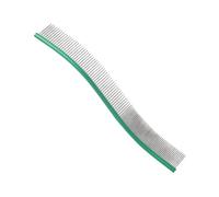 Dog Comb For Mats And Tangles | Curved Pet Hair Comb | Metal Teeth Pet Comb | Pet Comb For Cats And Dogs | Pet Hair Removal Comb Durable Metal Teeth Stainless Steel For Home Grooming, Removes Knots