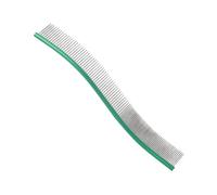 Dog Comb, Pet Grooming Hair Removal Curved Comb, Sturdy Metal Teeth for Dogs and Cats, Effective Knot, Mat, and Remover, Ideal for Home Groomings and Coat Maintenance