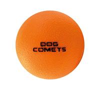 Dog Comets Ball Stardust Ø6 cm - Jouets pour Chien - Balle pour Chien - Caoutchouc Naturel - Orange - 1 pièce