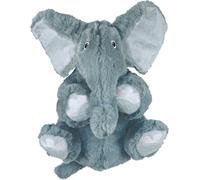KONG - Comfort Kiddos Elephant Jouet en Peluche avec couineur Amovible pour Petits Chiens